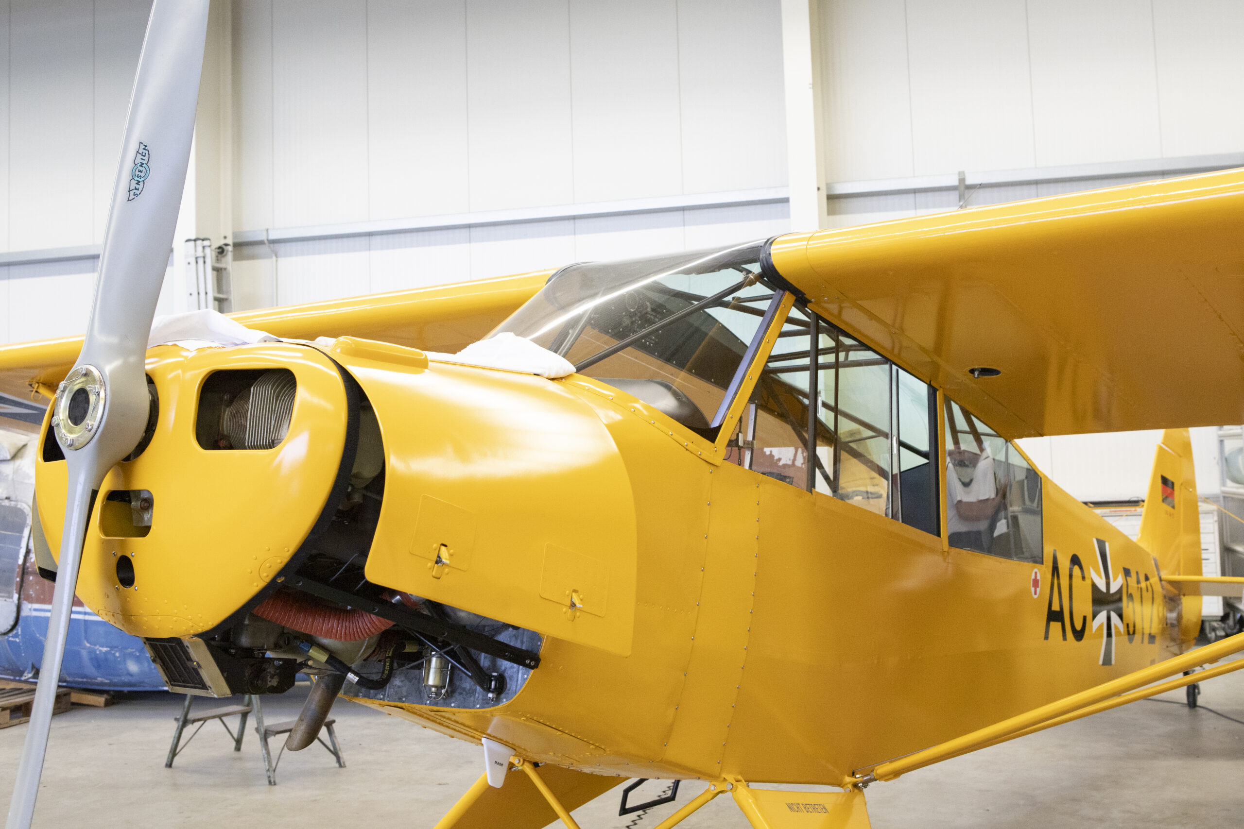 Piper PA-18 nach der Grundüberholung